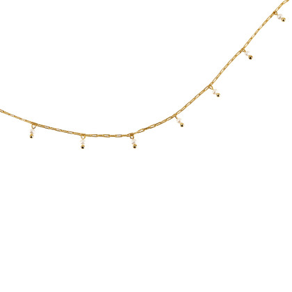 ELLIS – Micro Pearl Link Chain alternate image