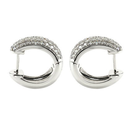 MACY – Micro Pave Hoops alternate image
