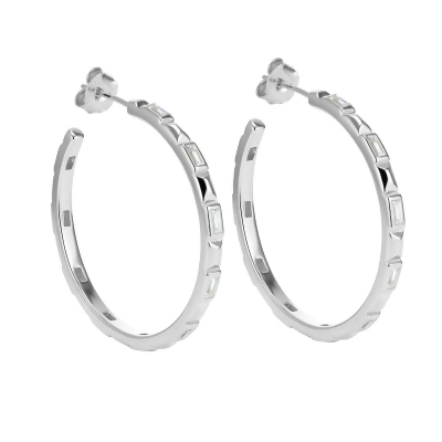 EMMA - Faceted Hoops 
