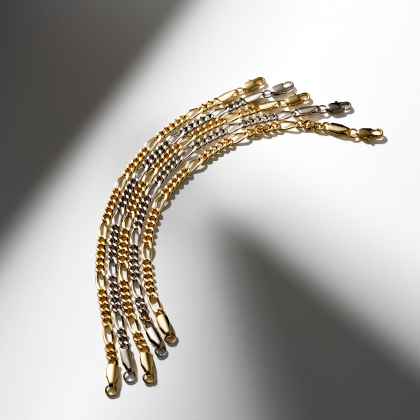 AYDEN – Figaro Chain Bracelet alternate image