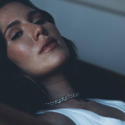 LO – Pavé Infinity Link Collar Necklace alternate image