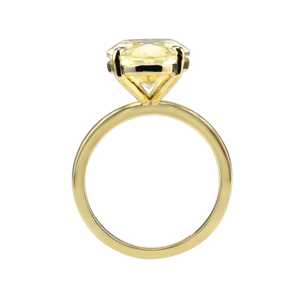 SIMONE – Yellow Diamond Simulant Ring alternate image