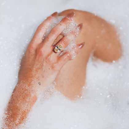 SIMONE – Yellow Diamond Simulant Ring alternate image