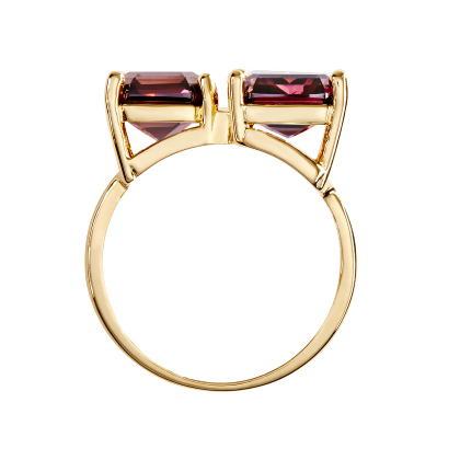 EVELYN – Dual Stone Chromatic Ring alternate image