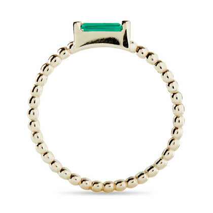 gold green side