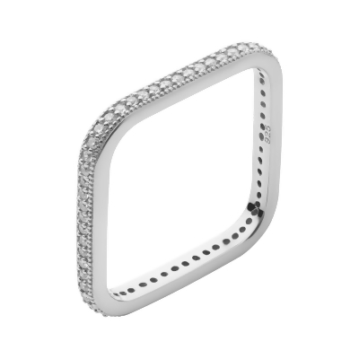 HARLOW – Pave Square Ring (SPECIAL) 