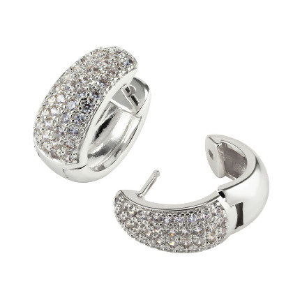 MACY – Micro Pave Hoops alternate image