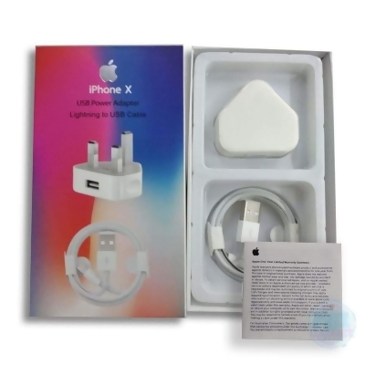 Apple USB Charge Adaptor + USB Lightning Cable 