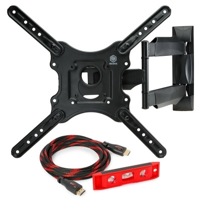 Mountio MX1 Full Motion Articulating TV Wall Mount Bracket for 32