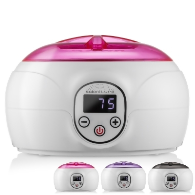 Saloniture Professional Wax Warmer Machine for Hair Removal with Digital Display for Home, Spa, or Salon 