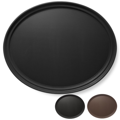 Jubilee Oval Restaurant Serving Trays - NSF Certified Non-Slip Food Service Tray 