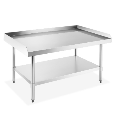 GRIDMANN NSF 16-Gauge Stainless Steel Equipment Stand Grill Table with Undershelf for Commercial Restaurant Kitchen 