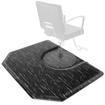 Saloniture Hexagon Salon & Barber Shop Chair Anti-Fatigue Floor Mat 