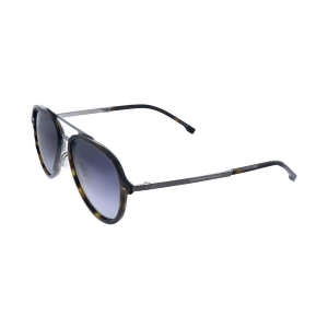 UPC 716736123745 product image for Hugo Boss Boss 1055 086 Havana Metal Aviator Sunglasses Grey Gradient Lens - All | upcitemdb.com