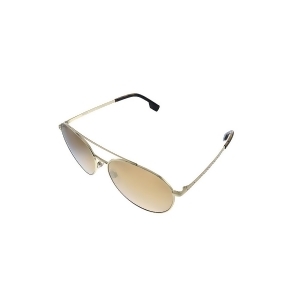 EAN 8056597168410 product image for Burberry Be 3115 11092T Gold Metal Pilot Sunglasses Brown Polarized Lens - All | upcitemdb.com