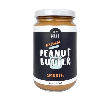 CaveNut Smooth Peanut Butter 380g 