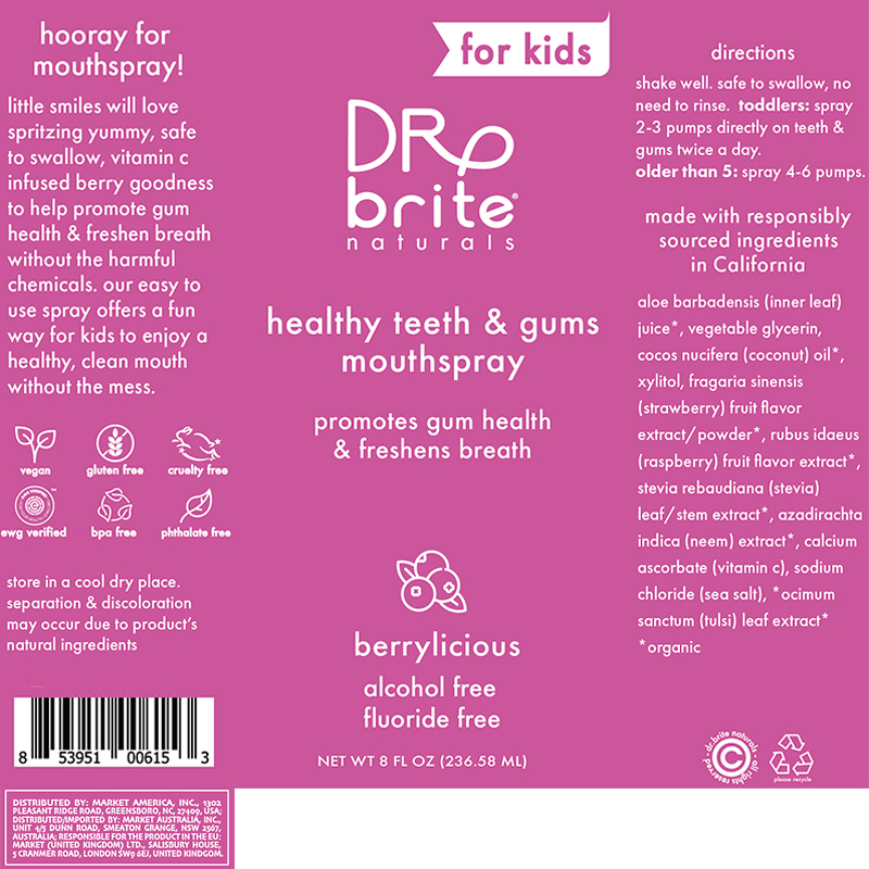 Dr. Brite&reg; Kids Healthy Teeth & Gums Mouthspray alternate image