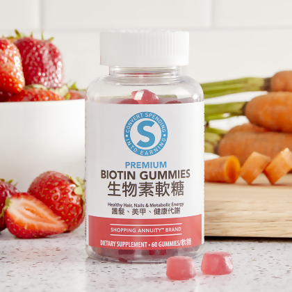 Shopping Annuity&trade; Brand Premium Biotin Gummies alternate image