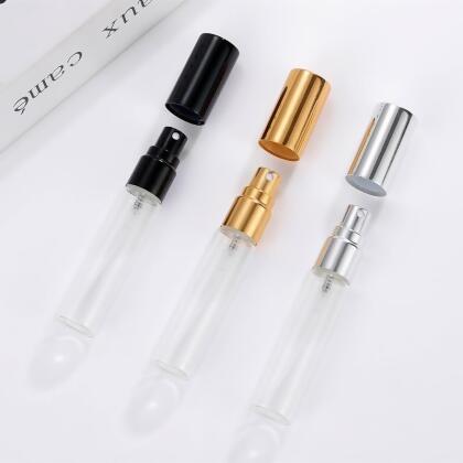 2571小工具｜3BOSSWU小商品｜10ml玻璃噴瓶｜香水分裝瓶｜銀蓋｜5支一組$90｜20230828 