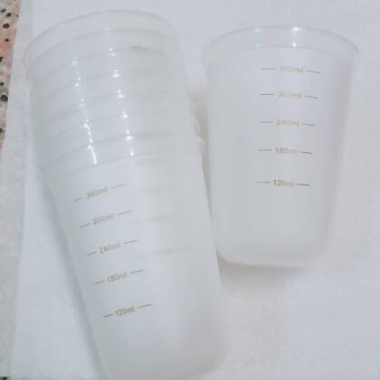 2582小工具-3BOSSWU-420ml磨砂刻度(無字)杯子 | 適合飲品｜產品交流會｜家庭聚會 | 滿千免運 | 10個$100 