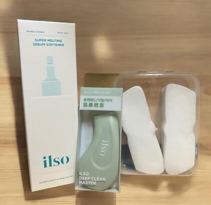 打擊黑頭 韓國 ilso 毛孔清潔三件組 