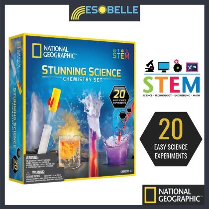 National Geographic Stunning Science Chemistry Set