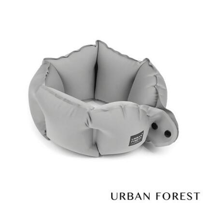 樹-口袋充氣頸枕/午睡枕（男女適用）—【NP003】URBAN FOREST都市之森 - 薑黃 