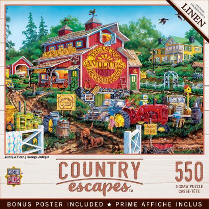 Masterpieces “ Antique Barn ” 500 Piece Jigsaw Puzzle Brand New Sealed 