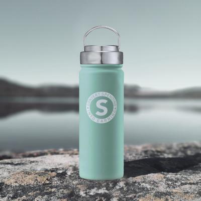 【ShoppingAnnuityStainlessStell】316不鏽鋼真空保溫隨身瓶(艾綠色) 