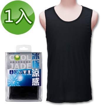 【金石堂】台塑生醫DrsFormula冰晶玉科技涼感衣男款背心黑色 