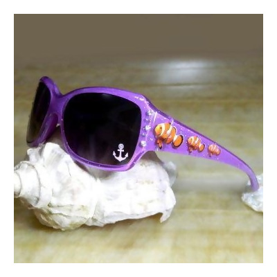 【金石堂】Hawkeyes太陽眼鏡K014c閃亮銀粉小丑魚紅紫 