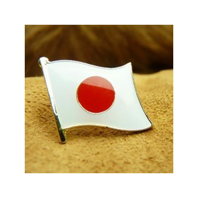 【金石堂】國旗商品創意館日本Japan徽章4入組胸章別針 