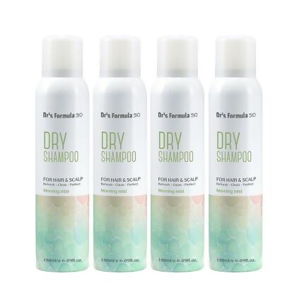 【金石堂】台塑生醫DrsFormula510淨油蓬鬆乾洗髮噴霧晨霧淡香180ml4入 