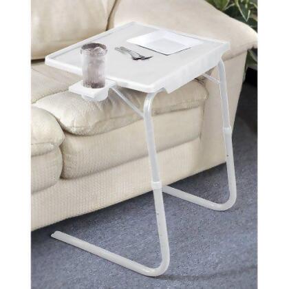 portable foldable comfortable tv tray table