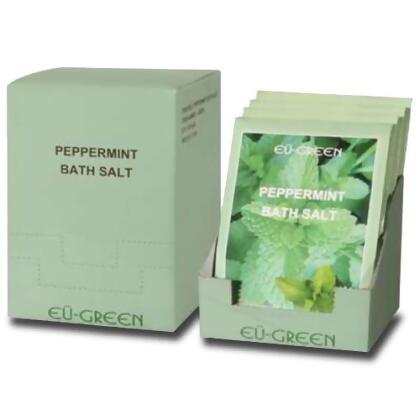 Royal Massage Natural Sea Salt Mineral Bath Salts (80g packets x 10) - Peppermint 