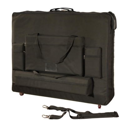 Royal Massage Deluxe Black Universal Massage Table Carry Case w/Wheels 