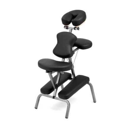 Ataraxia Deluxe Portable Folding Massage Chair w/Carry Case & Strap - Professional Grade Travel Tattoo/Massage/Spa Chair 