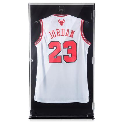 OnDisplay Lux UV Acrylic Wall Mount/Freestanding Jersey Display Case - Baseball/Hockey/Basketball/Football/Soccer - All Sport Jersey Clear Case 