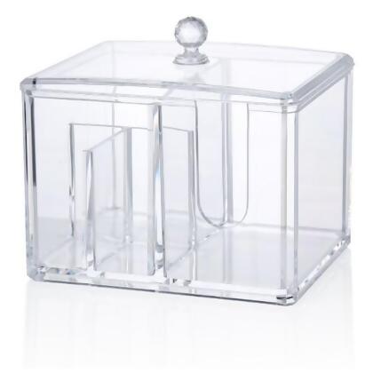 OnDisplay Acrylic Cotton Swab/Pad Cosmetics Organizer alternate image