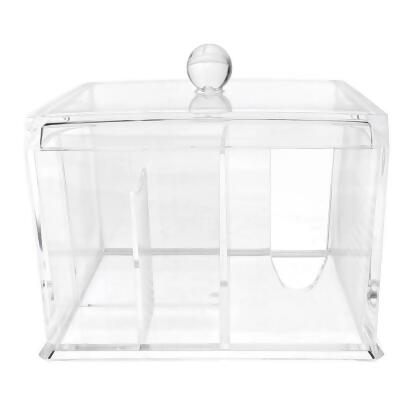 OnDisplay Acrylic Cotton Swab/Pad Cosmetics Organizer alternate image