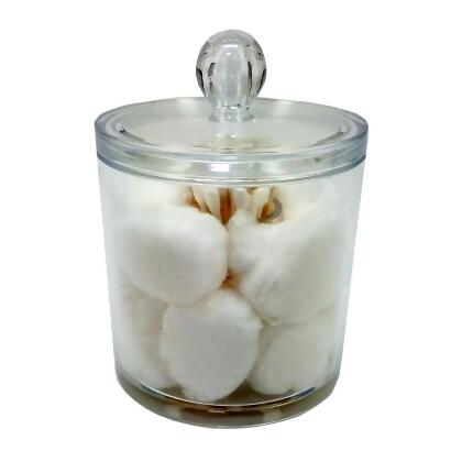 OnDisplay Acrylic Cotton Ball and Swab Organizer alternate image
