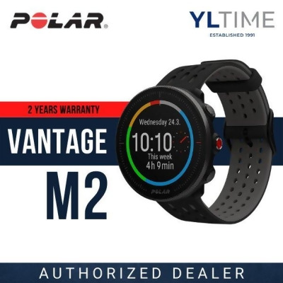 POLAR Vantage M2 - Multisport GPS Watch with Smart Features [2 Years Warranty] 