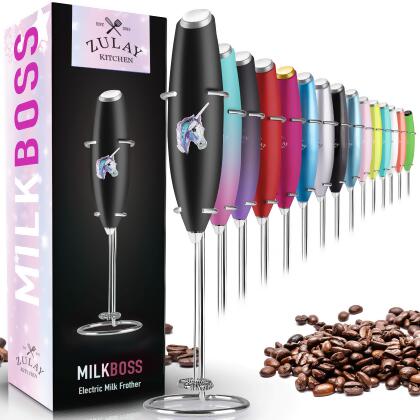 Milk Boss Handheld Frother Whisk + Order & Bliss
