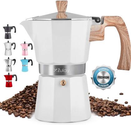 Espresso Stove Top Coffee Maker - Continental Moka Percolator Pot