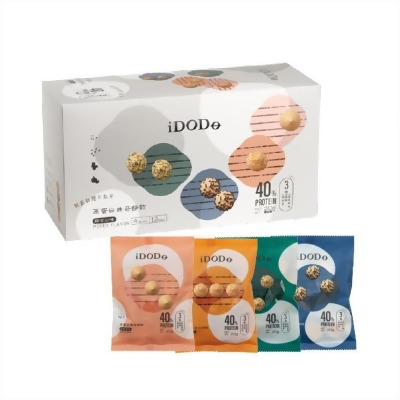 iDODO高蛋白曲奇餅乾-四分音符1盒組(12入) 