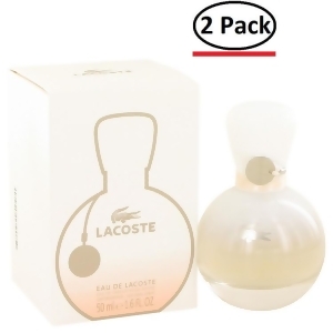 UPC 701018711314 product image for Eau De Lacoste by Lacoste Eau De Parfum Spray 1.6 oz for Women Package of 2 -  | upcitemdb.com