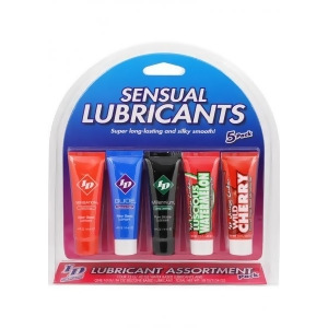 UPC 701019372989 product image for Gift Set Of Id Sensual Lubricants Assortment 5 Pack And one package of Trojan Fi | upcitemdb.com