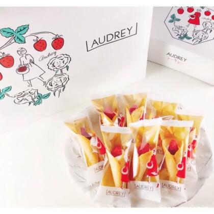 NEW新品｜ 日本超高人氣甜點, AUDREY草莓花束餅乾 (預購) - 每月15、30日收單 