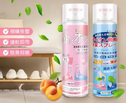 銀離子鞋襪除臭噴霧 260ml**6瓶特惠組** - 6瓶組 