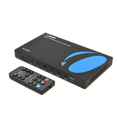 Quad Multi HDMI Viewer 4 in 1 Out HDMI Switcher 4 Ports Seamless Switcher 